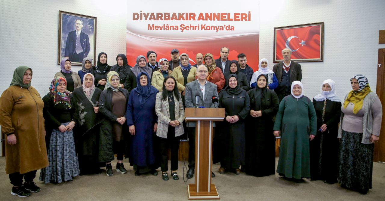 Diyarbakır anneleri Konya'yı gezdi