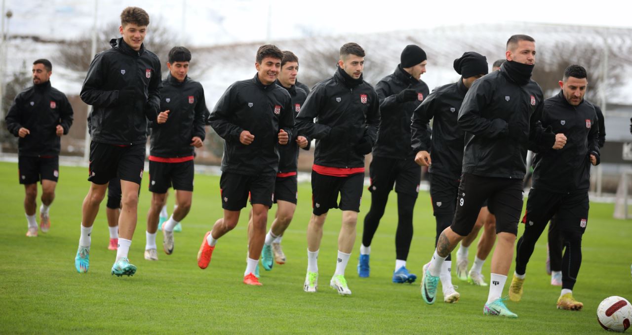 Sivasspor, Antalyaspor maçının hazırlıklarını bitirdi