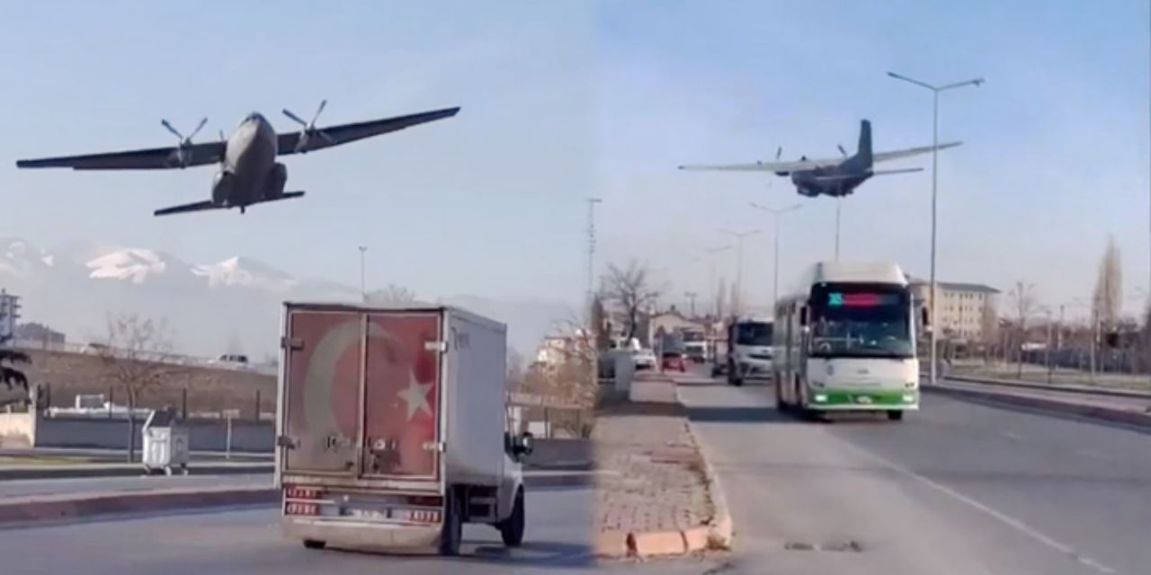 Kayseri'de eğitim uçağını şehir merkezine düşmekten pilot kurtardı