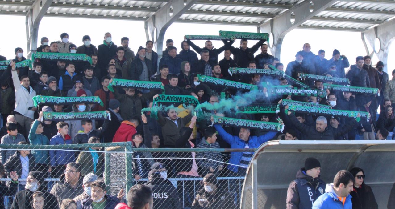 Kasırgalar grubu, Sarayönü Belediyespor'a tam destek için kenetlendi!