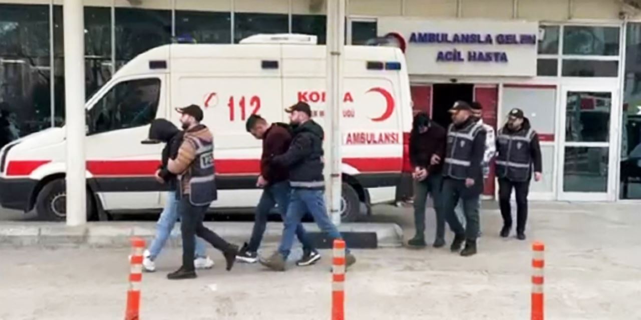 Konya polisinden 8 adrese baskın: Fuhuş çetesi çökertildi