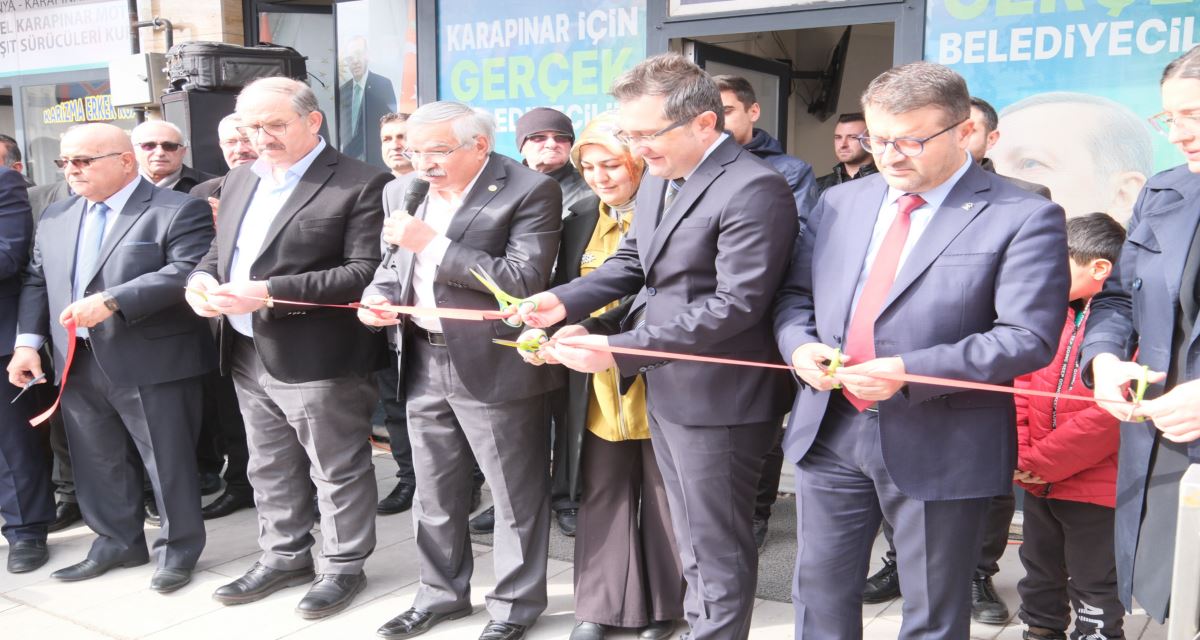 Konya'da bir ilçede daha "AK Parti Seçim Koordinasyon Merkezi" açıldı
