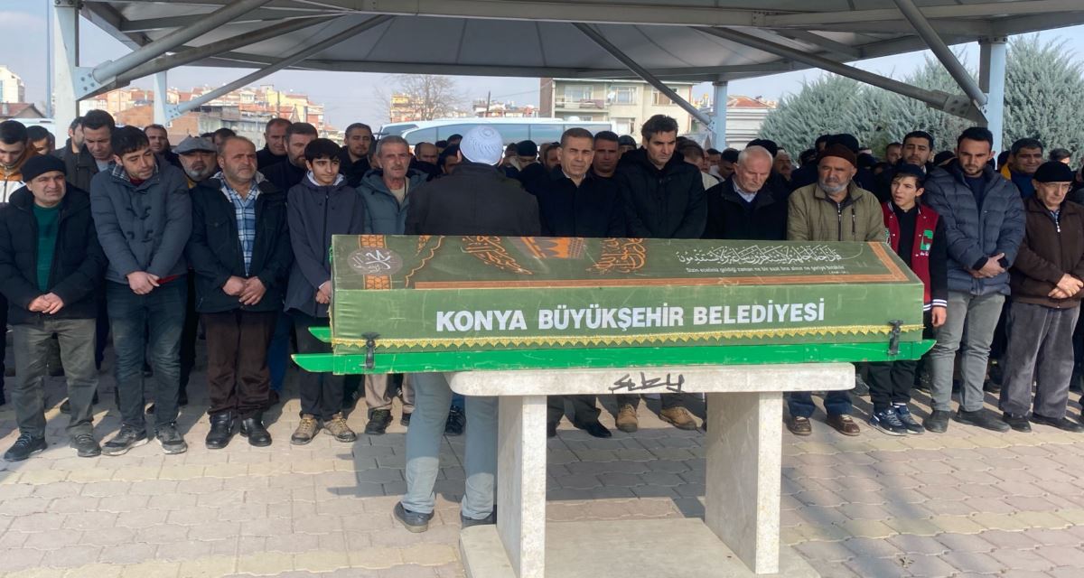 Konya'da böcek ilacından zehirlenmişti, cenazesi toprağa verildi