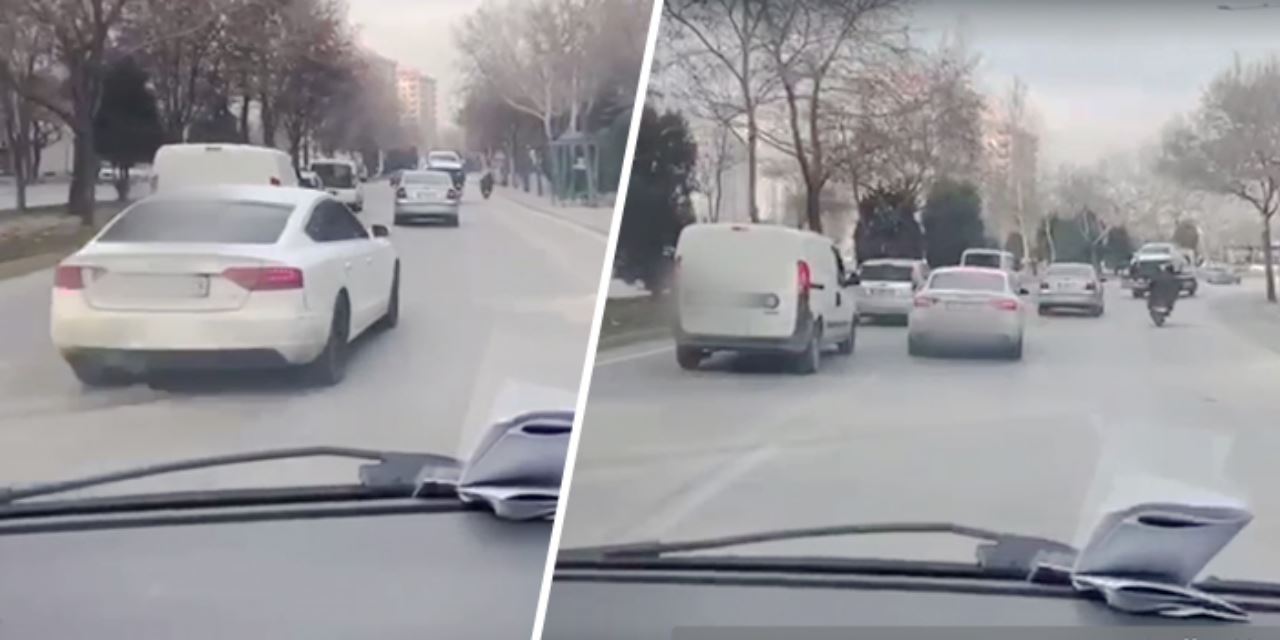 Trafik magandası cezadan kaçamadı