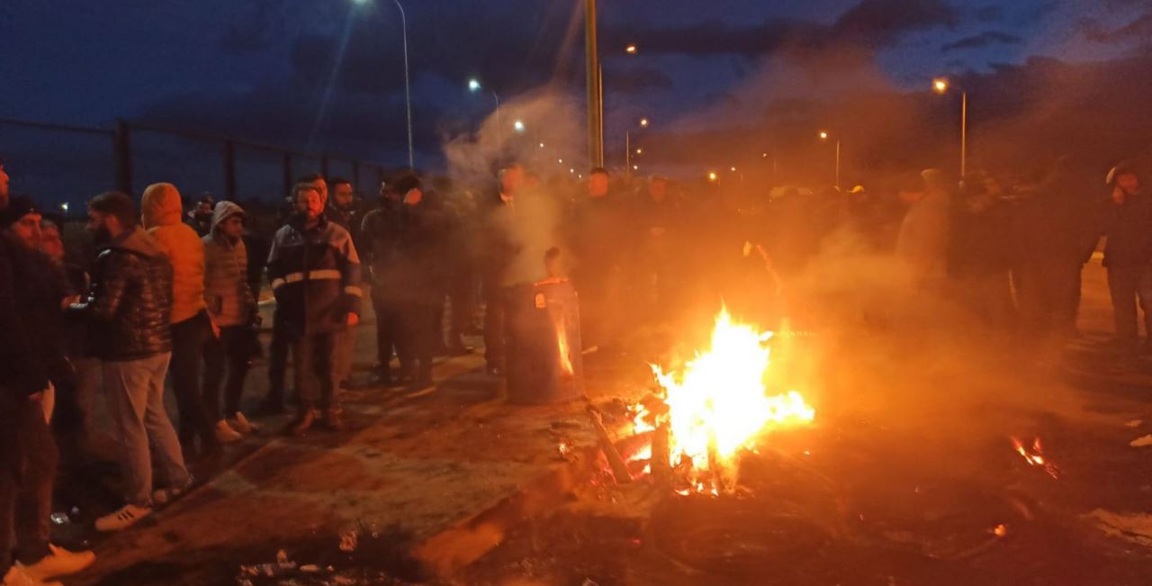 Eti Alüminyum işçilerinin protesto eylemi devam ediyor