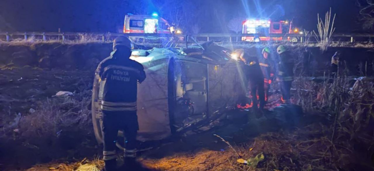 Konya'daki feci kazada 3 kişi hayatını kaybetti