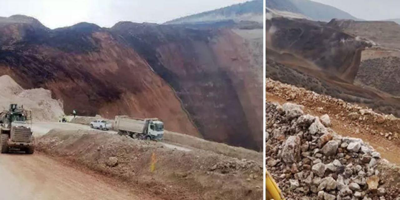 Erzincan'da altın madeni çöktü! İşçiler göçük altında kaldı