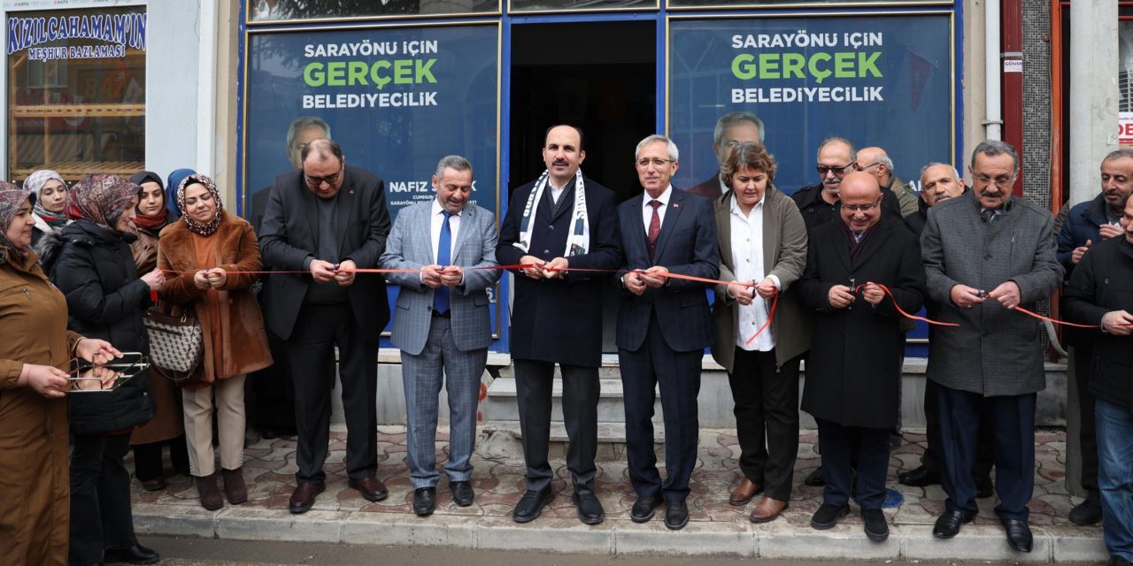 Ak Parti Sarayönü SKM açıldı