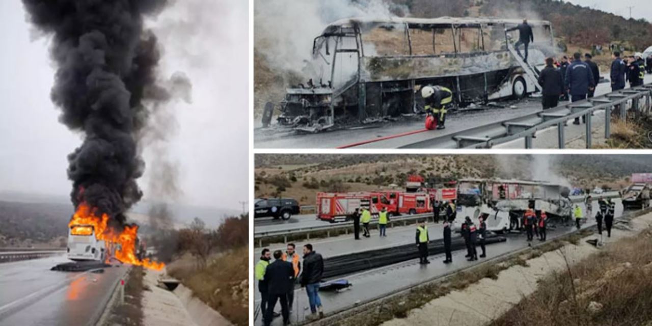 Çorum'da korkunç kaza: Ölü ve yaralılar var