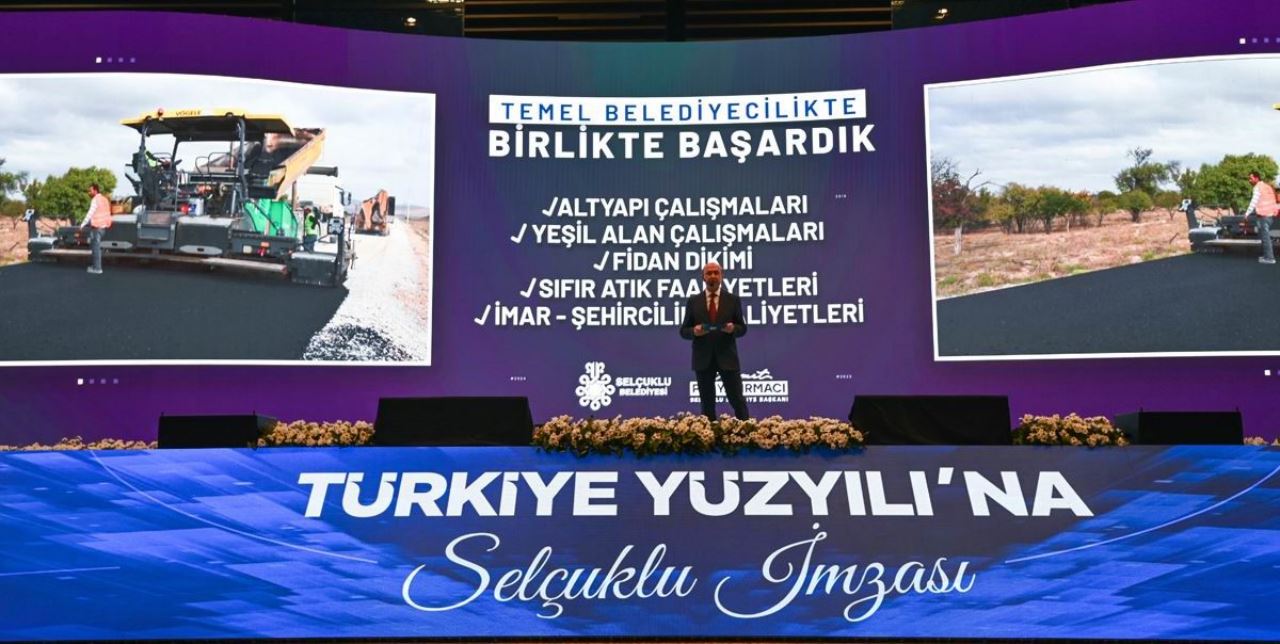 Selçuklu Belediye Başkanı Pekyatırmacı, 5 yıllık hizmetlerinden bahsetti