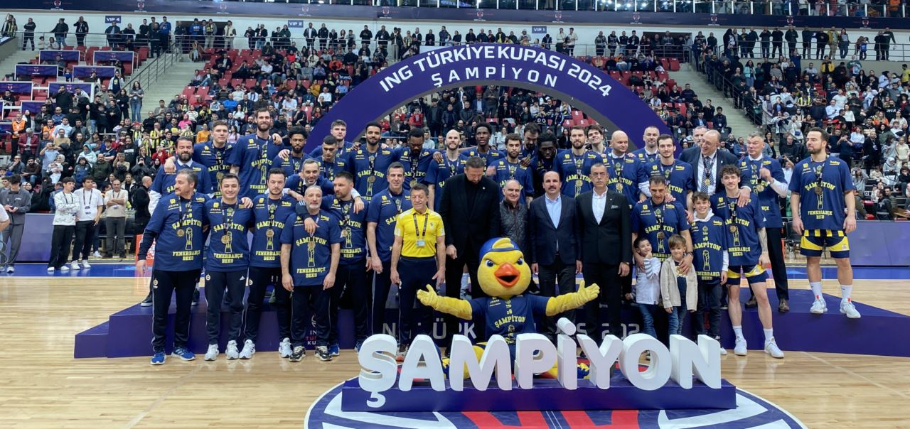ING Türkiye Kupası'nın kazananı Fenerbahçe oldu