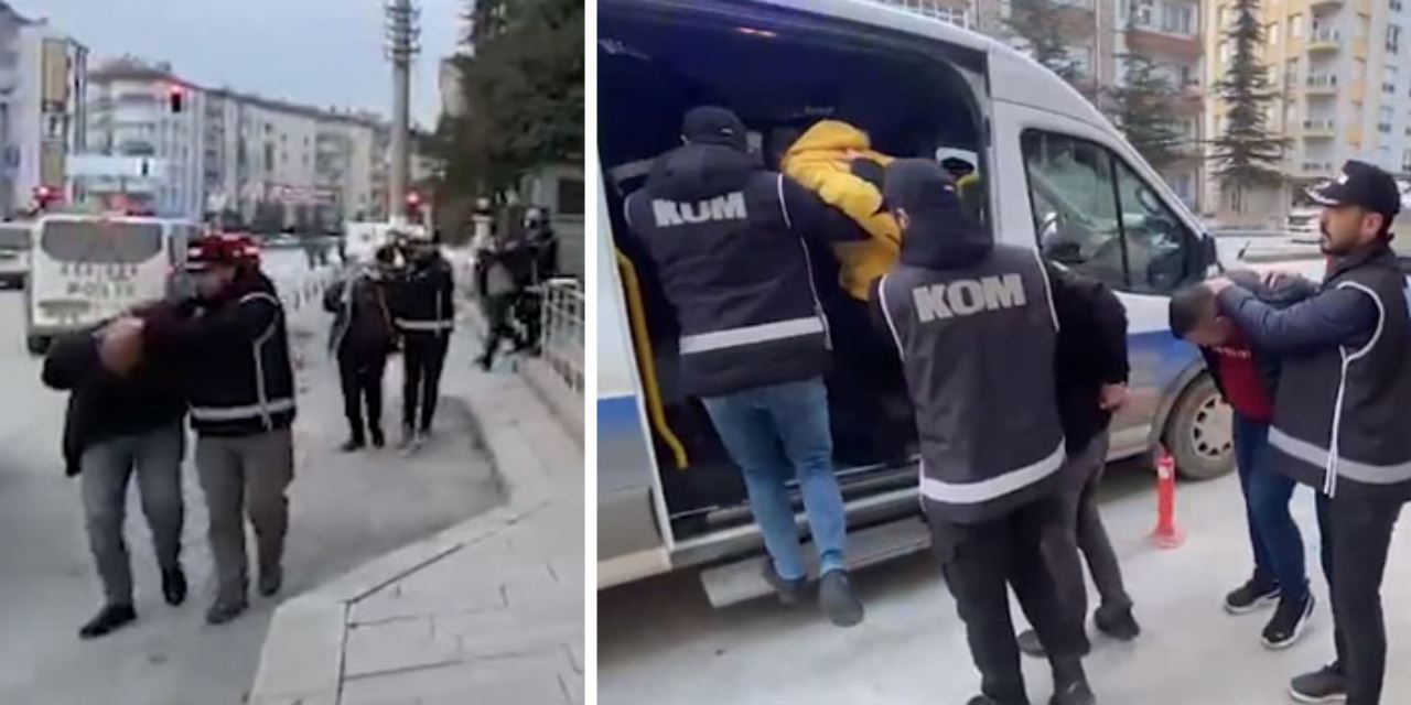 Konya polisinden suç örgütüne ağır darbe