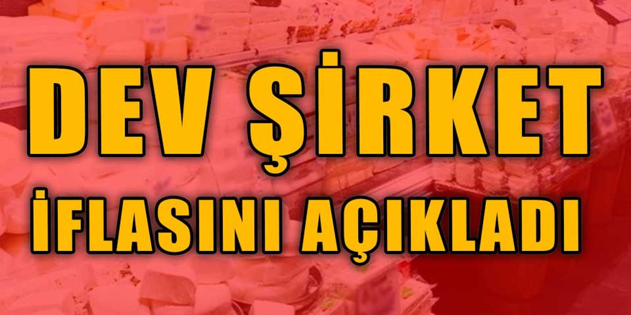 Türkiye'nin ünlü gıda şirketi iflas etti: Şubeleri ülke genelinde tek tek kapanıyor!