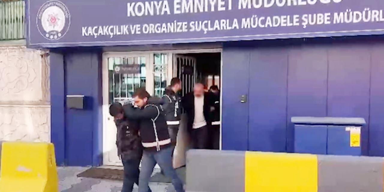 Konya polisinden tefecilere operasyon: 2 kişi tutuklandı