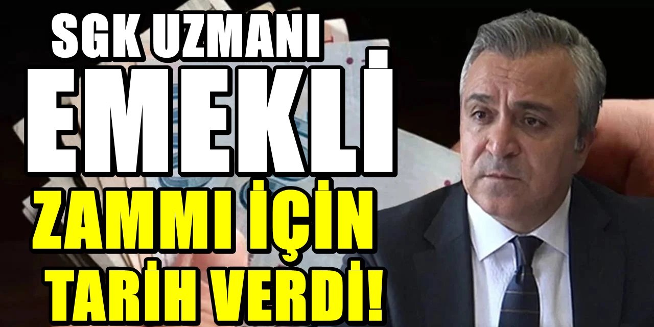 SGK Uzmanı Özgür Erdursun emekli zammı için net tarih verdi! Emeklilere iyi haber