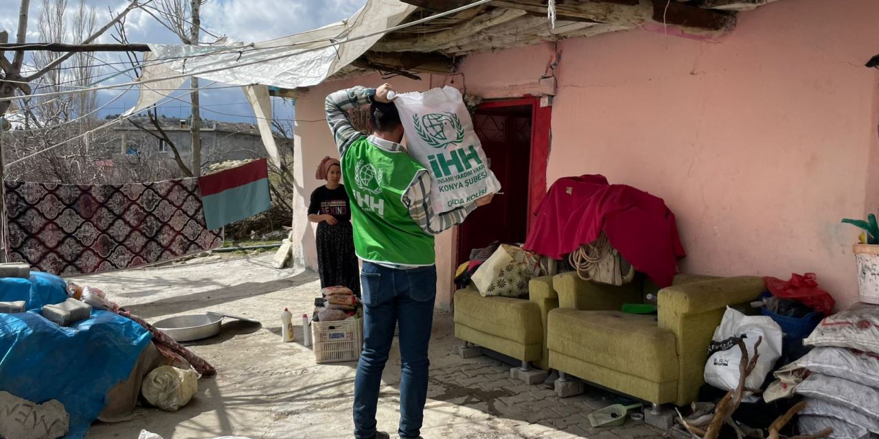 İHH deprem bölgesindeki yardımlara devam ediyor