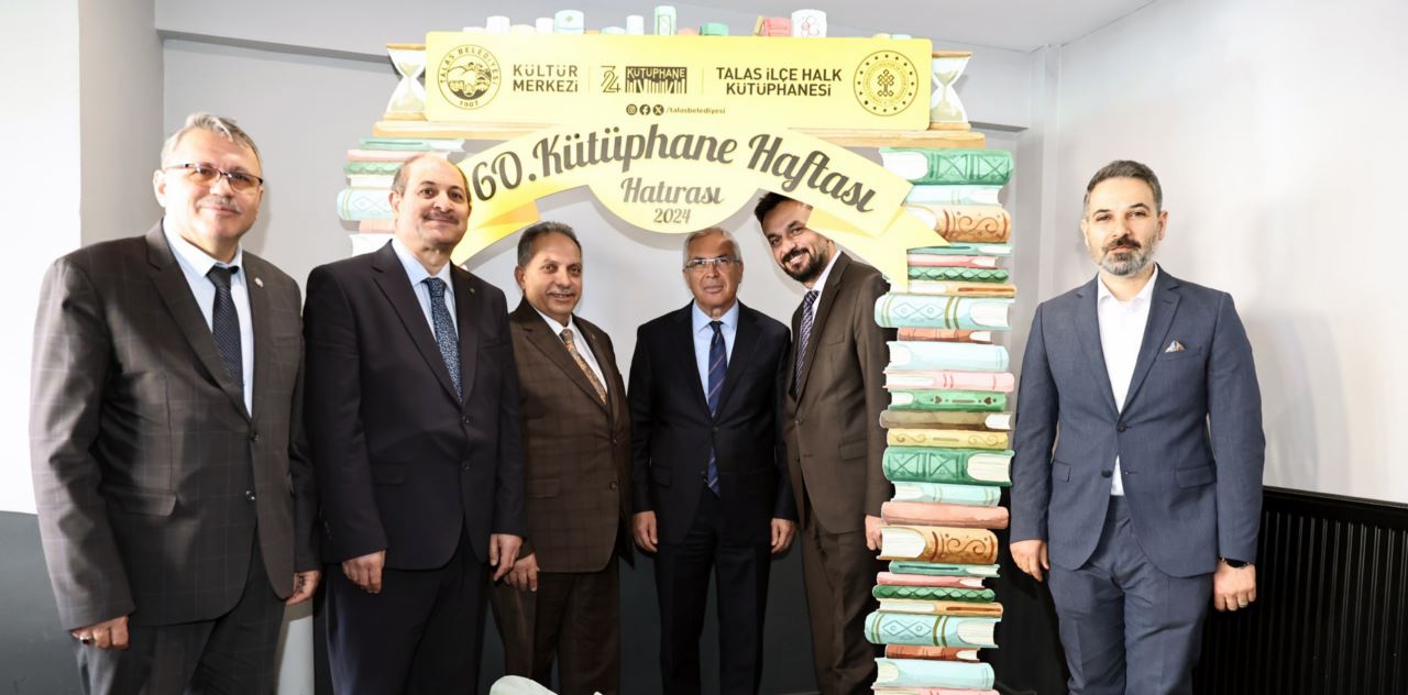 Talas'ta 60. Kütüphane Haftası dolayısıyla program gerçekleştirildi
