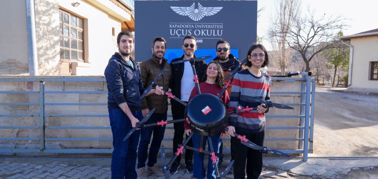 Kapadokya Üniversitesinin insansız hava aracı tescillendi