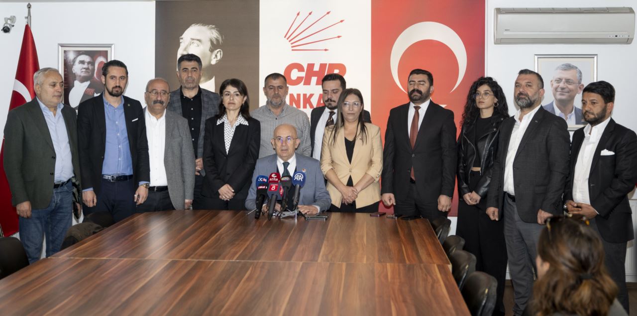CHP Ankara İl Başkanlığı tarafından yerel seçimle ilgili toplantı gerçekleştirildi
