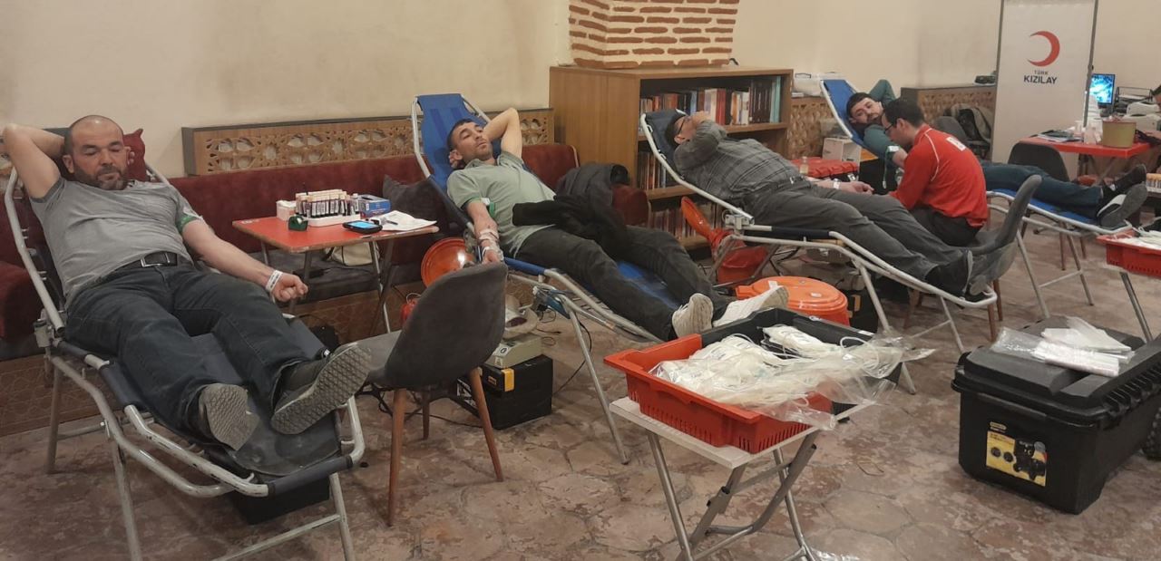 Karapınar’da kan bağışı kampanyası yapıldı