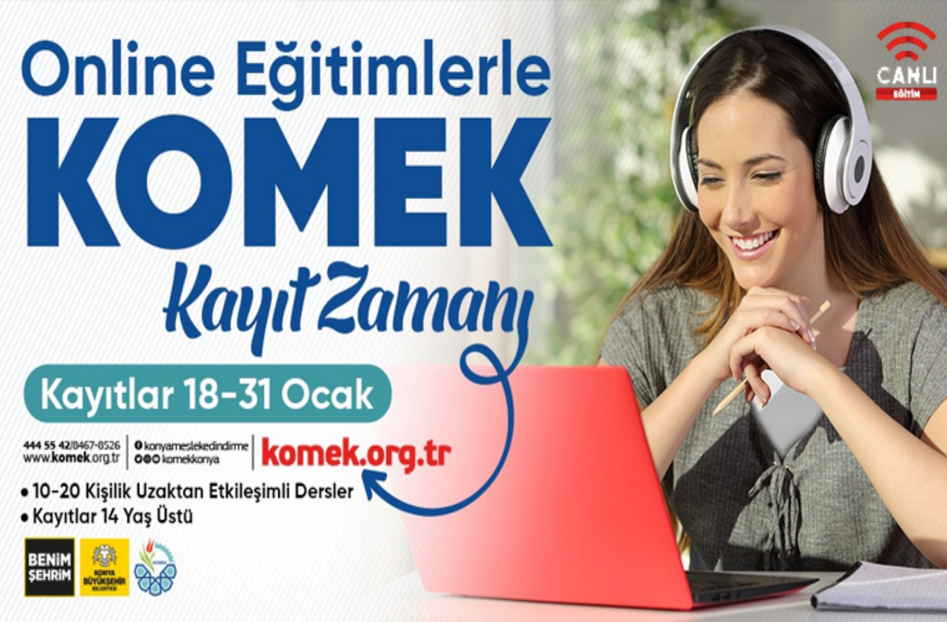 ASEM ve KOMEK kayıtları başladı