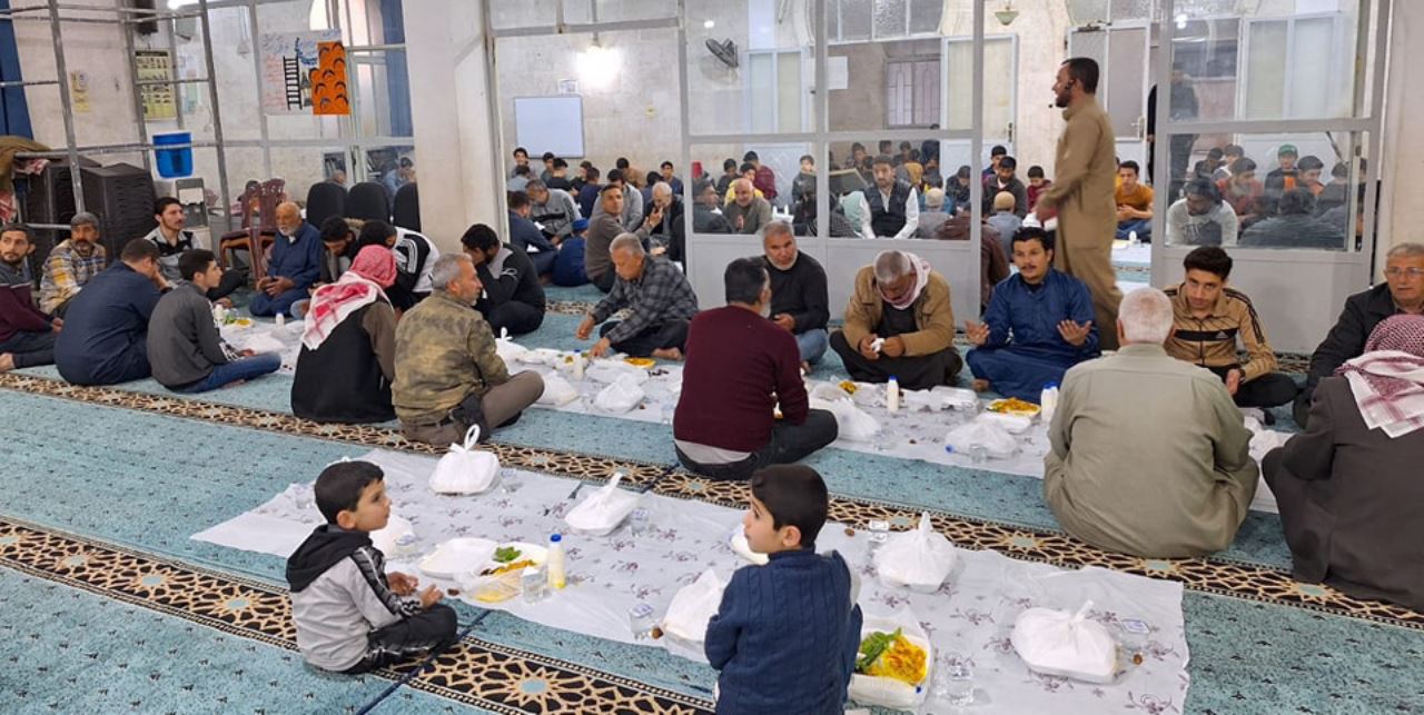 Diyanet Halep’te Müslümanlara iftar verdi