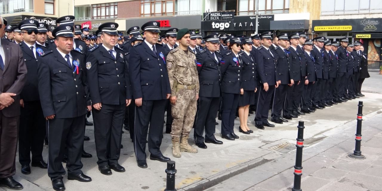 Konya’da Türk Polis Teşkilatı’nın 179. yılı için tören düzenlendi