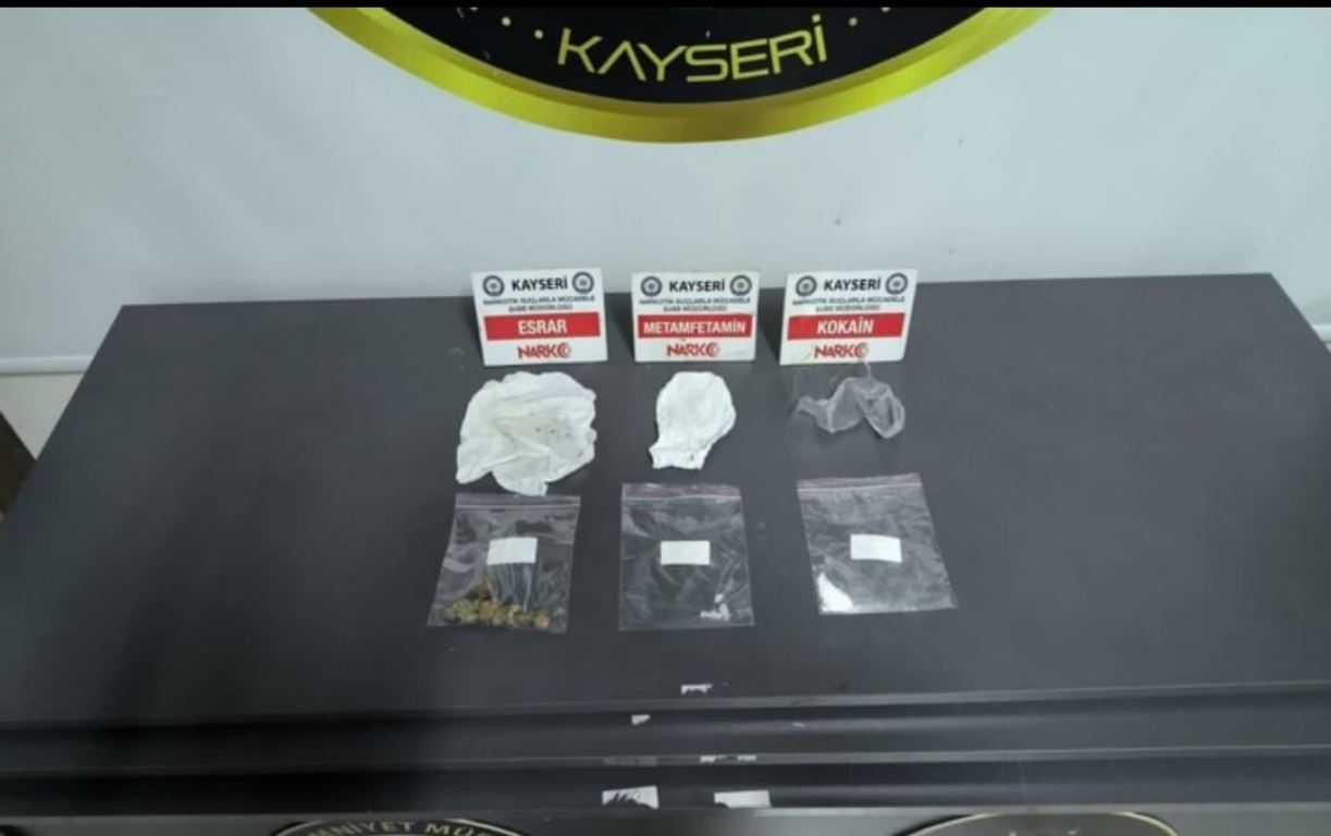 Kayseri'de uyuşturucu operasyonlarında 1 haftada 64 şahsa yasal işlem uyguladı