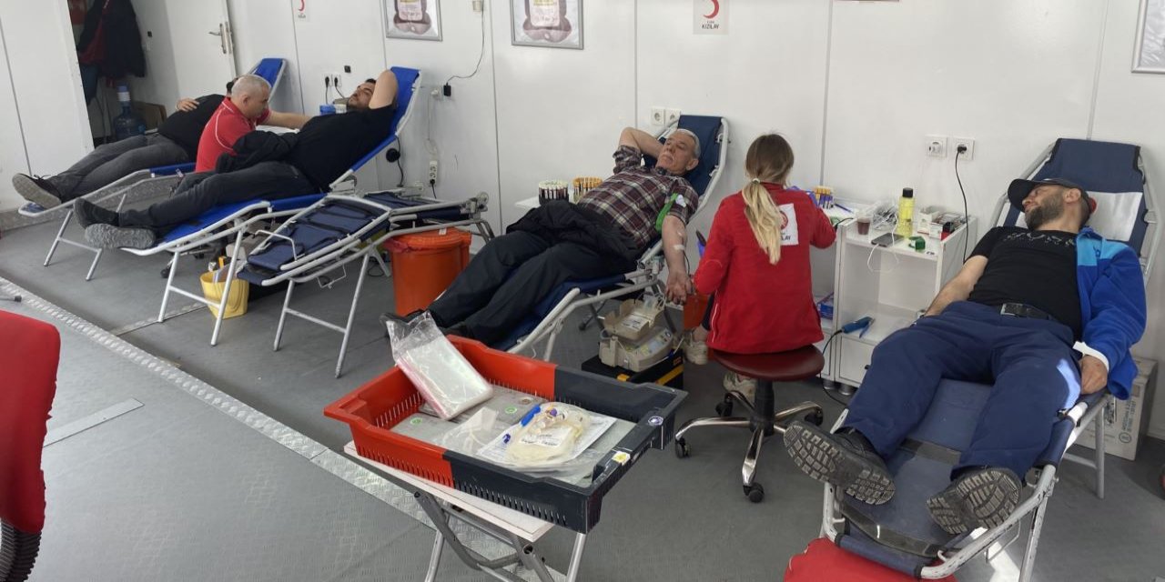 Kulu'da kan bağışı kampanyası düzenlendi