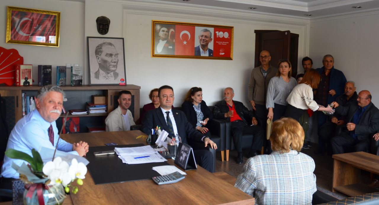 CHP Konya il başkanlığında bayramlaştı