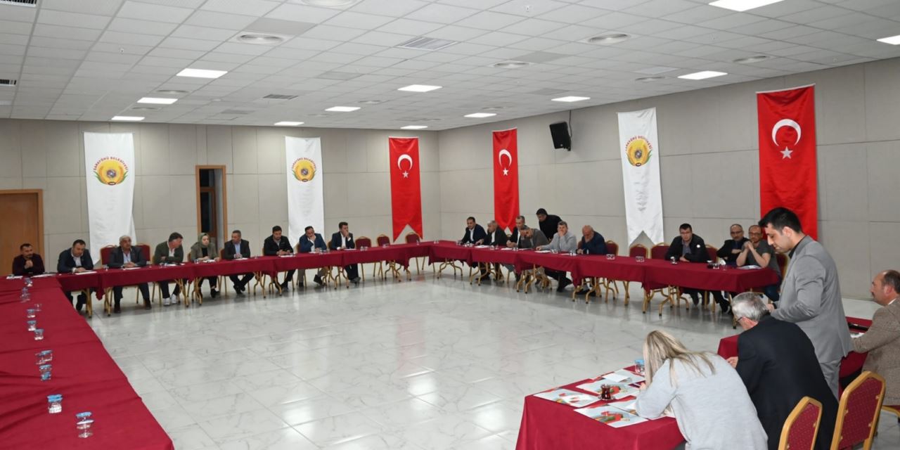Belediye’de ilk meclis toplantısı yapıldı