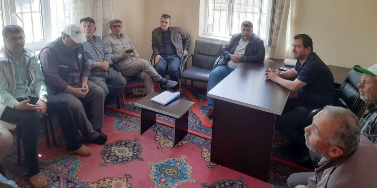 Konya’da çiftçi bilgilendirme toplantıları devam ediyor