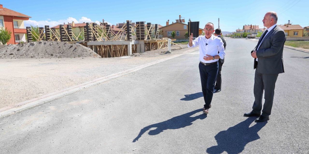 Başkan Kavuş, planlanan çalışmaları yerinde takip ediyor
