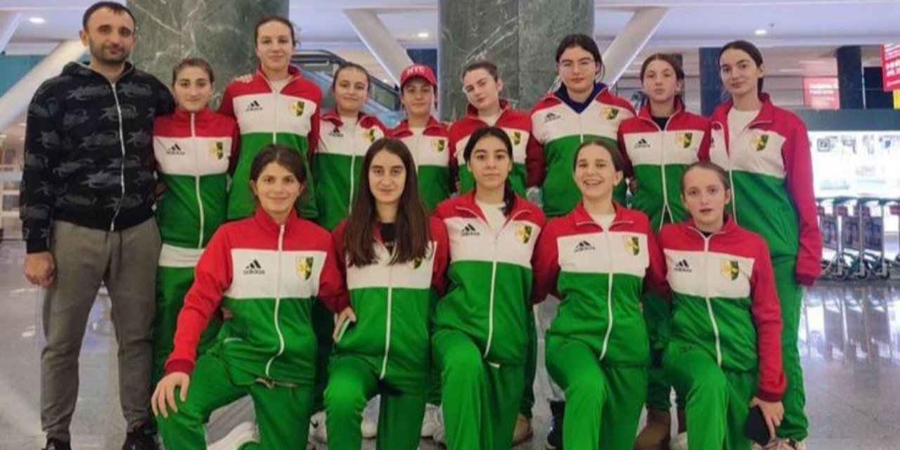 Abhazyalı sporcular ''Dörtlü Basketbol Dostluk Turnuvası'' için Kayseri'de