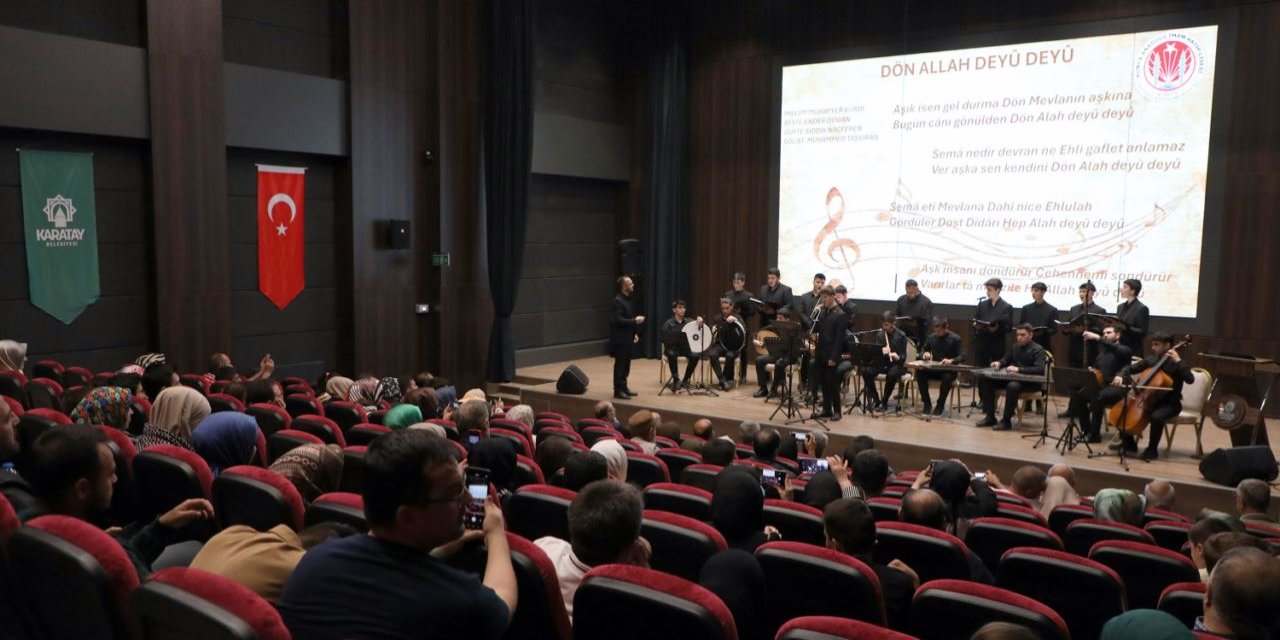 Türk Tasavvuf Müziği Konseri müzikseverlere güzel bir gece yaşattı