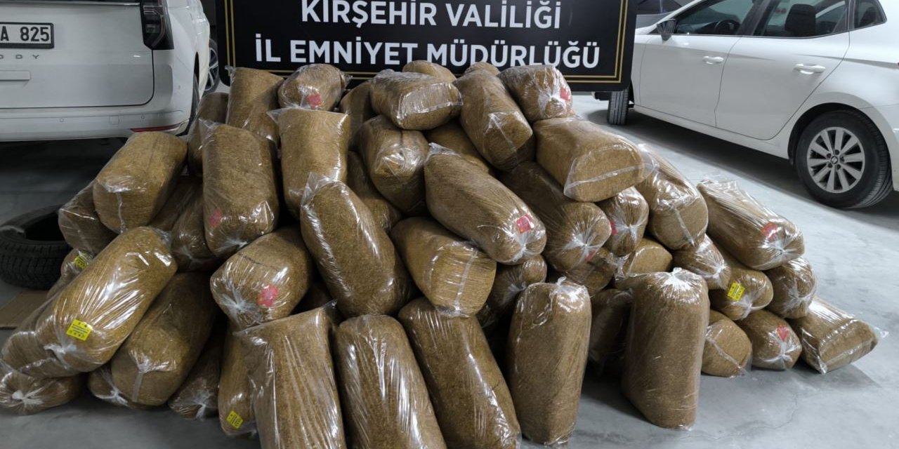 Kaçakçılık ekiplerinin gerçekleştirdiği operasyonda 700 kilogram kaçak tütün ele geçirildi