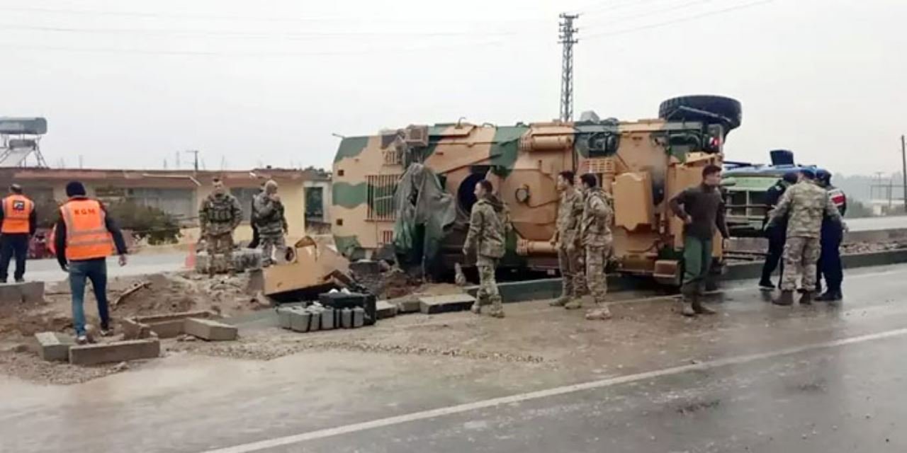 Şırnak'ta askeri araç devrildi: 1 asker şehit oldu, 3 asker yaralandı