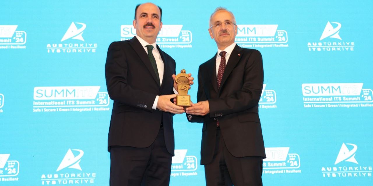 Konya Büyükşehir Belediyesine AUS Türkiye tarafından ödül