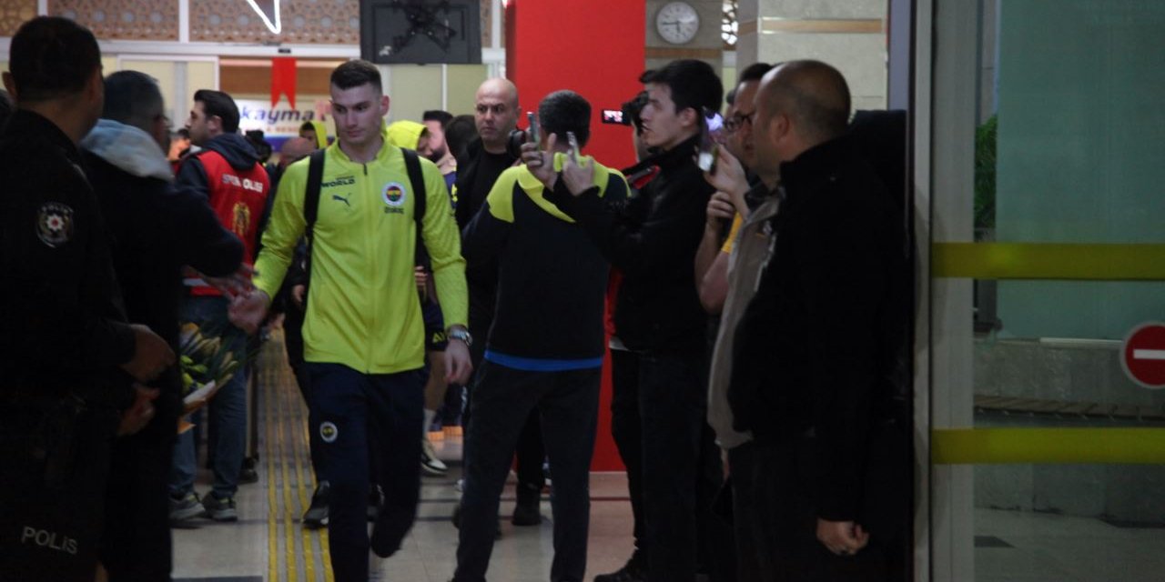Fenerbahçe ekibi Konya'ya geldi
