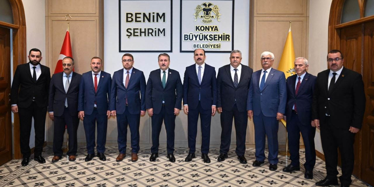 BBP Genel Başkanı Destici Konya'da