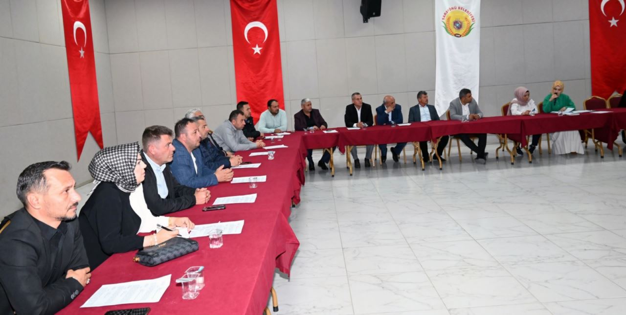 Sarayönü Belediyesi Mayıs ayı meclisi toplandı