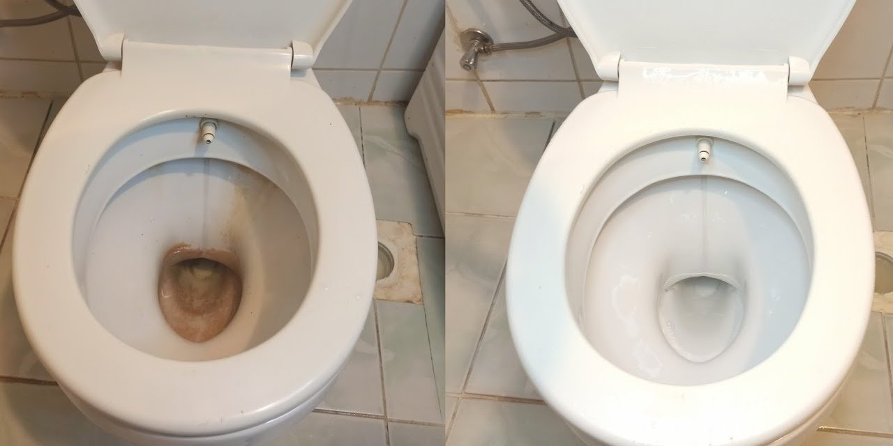 Sadece 2 malzemeyle en etkili ve doğru tuvalet temizliğinin püf noktası! Lekeler gidiyor