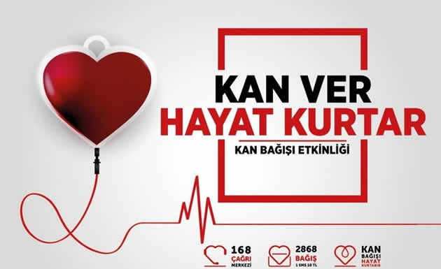 Kan ve kök hücre bağışları alınacak