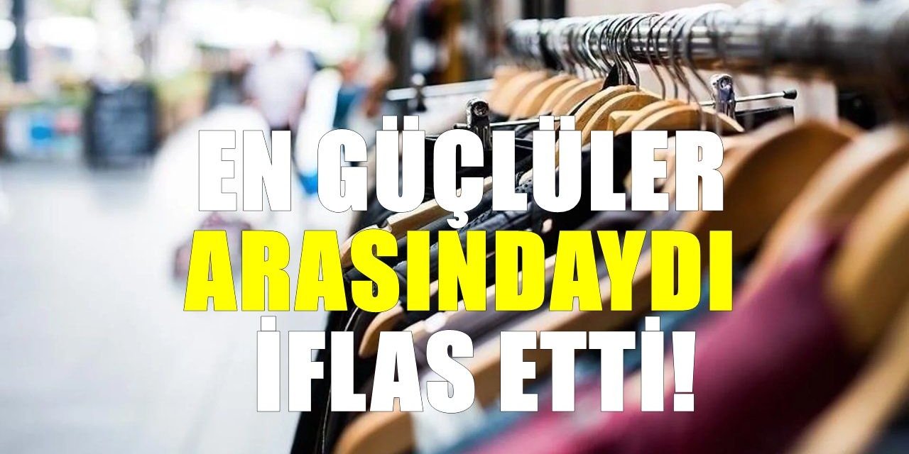 9 yıldır üretim yapan dev şirket iflas etti. Sektörün önde gelenleri arasındaydı