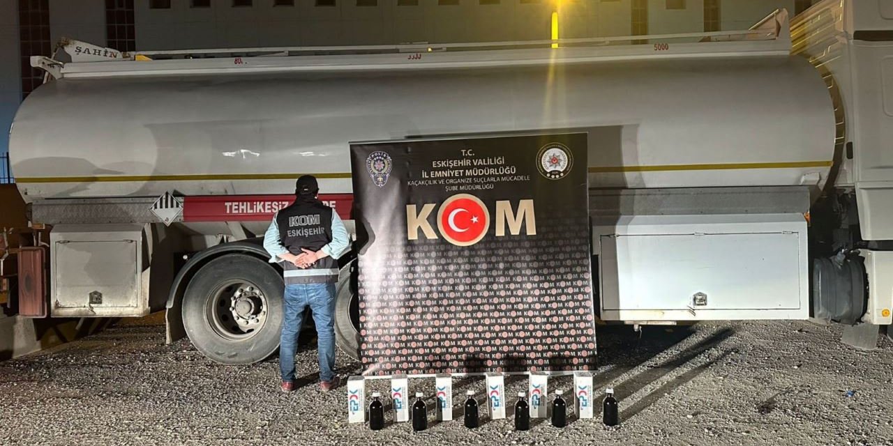 Polis ekiplerinin operasyonlarında 17 bin 785 litre kaçak/karışımlı akaryakıt ve 1 şüpheli yakalandı