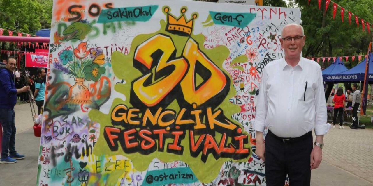 Odunpazarı 3D Gençlik Festivali’nde 19 Mayıs Coşkusu yaşandı