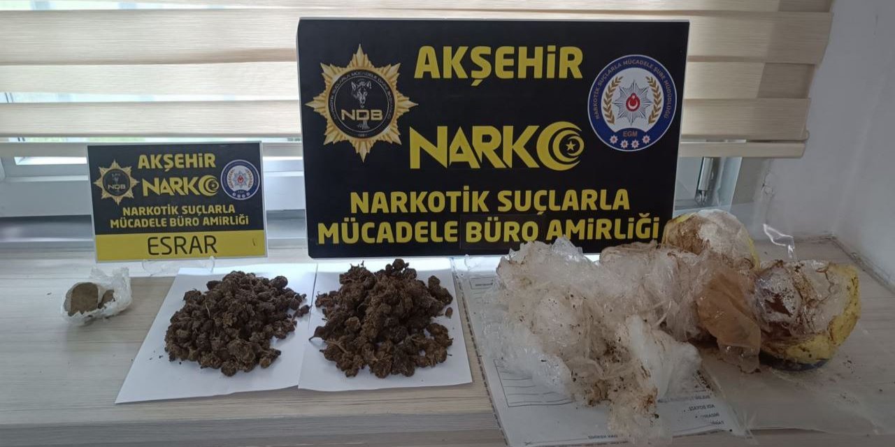 Konya'da düzenlenen iki ayrı uyuşturucu operasyonunda iki kişi tutuklandı