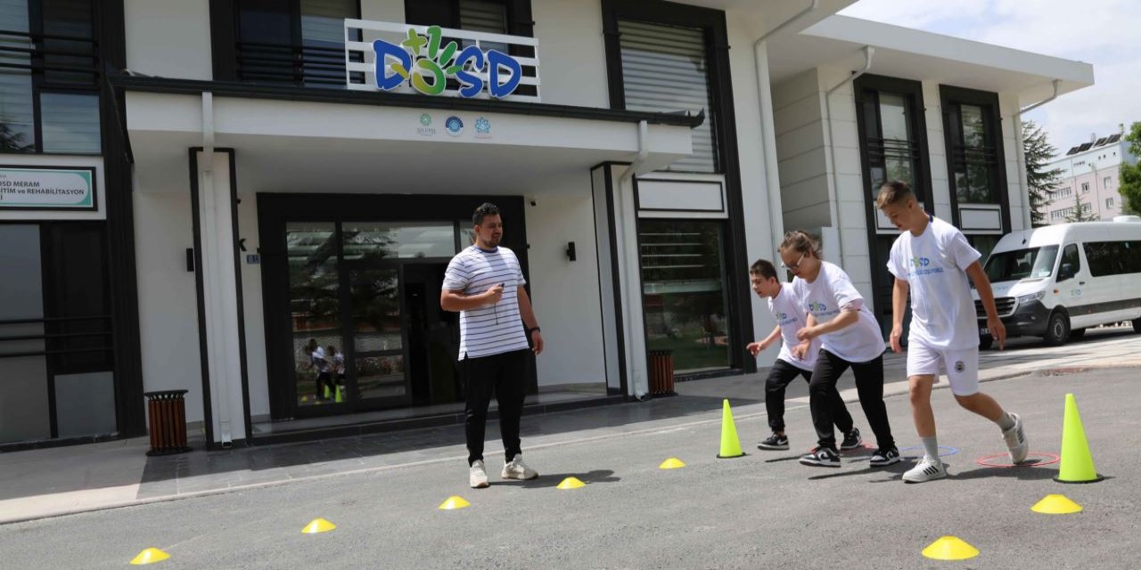 DOSD'un özel çocukları Konya Yarı Maratonunda iddialı