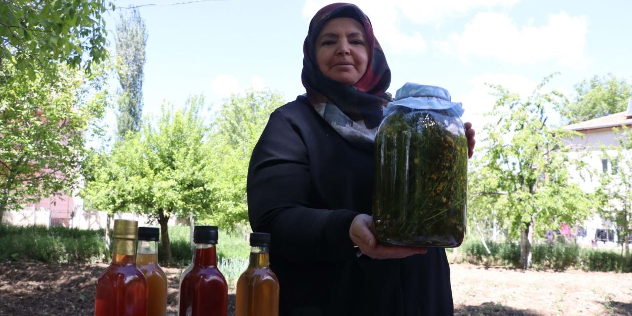 Erken teşhisle kanseri yendi, üretim yaparak yaşama tutundu