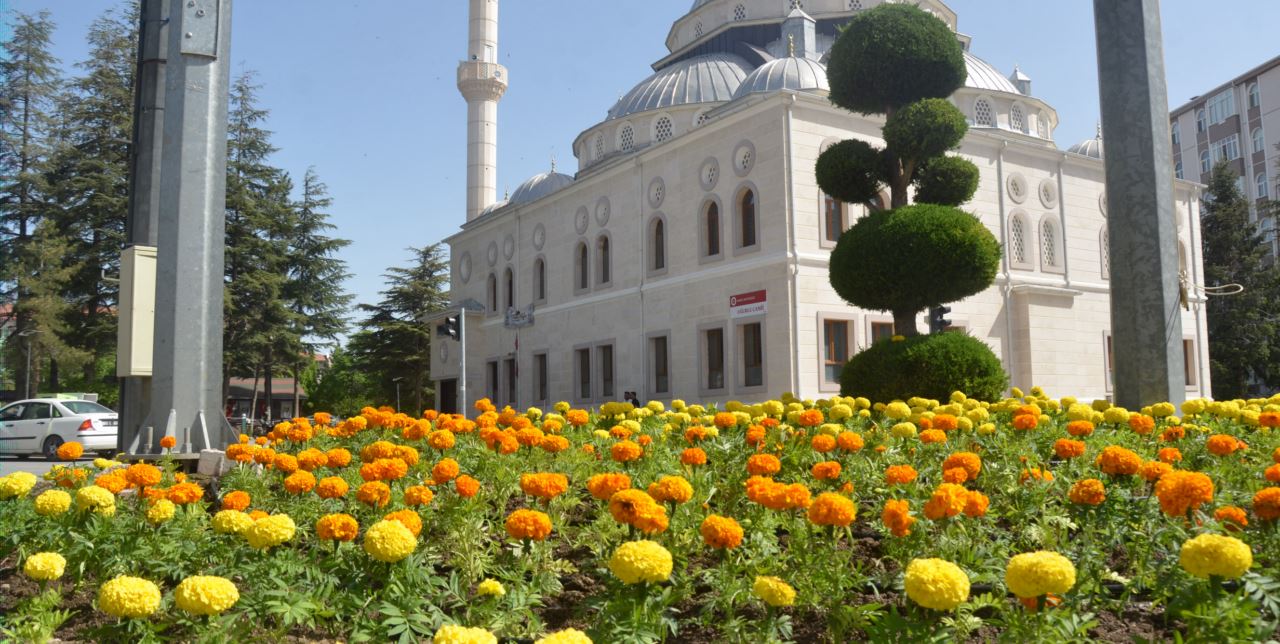 Ereğli çiçek bahçesine döndü